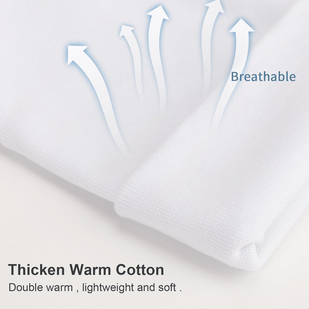 DRESHOW BQUBO 4 Pieces Baby Beanie Newborn Toddler Soft Cute Knit Hat Hospital Hats for Baby Boys Infant Cap Beanies