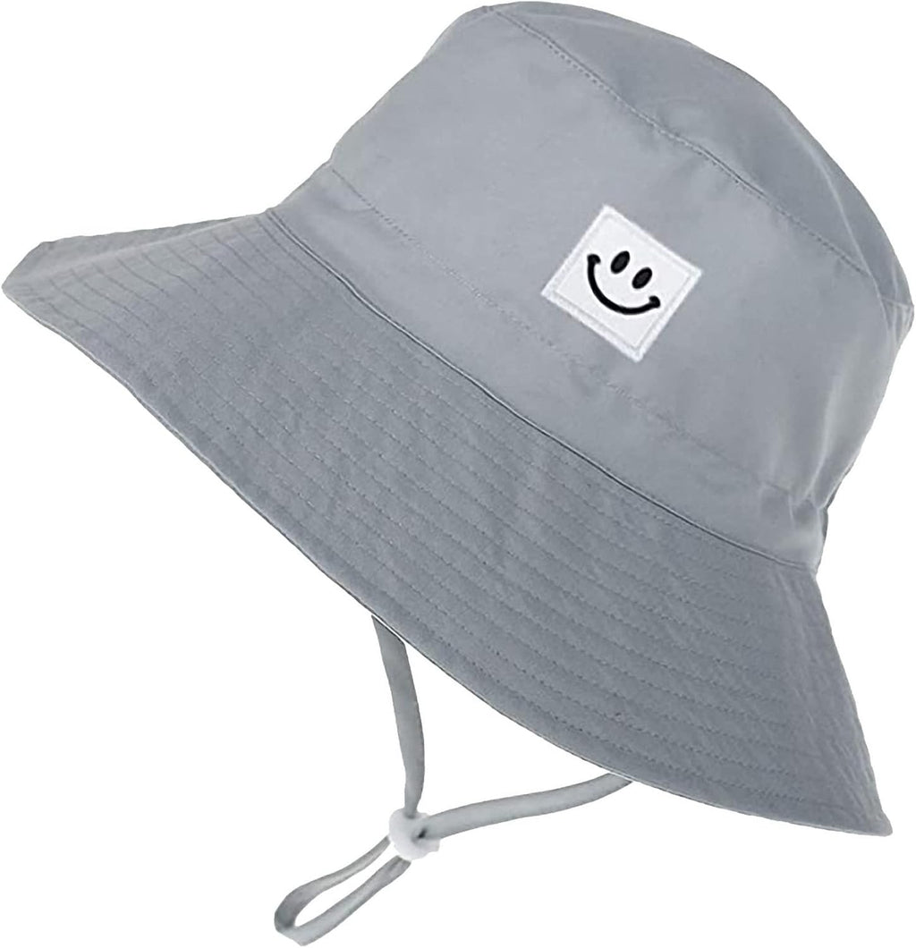 55cube Toddler Sun Hat Beach Bucket Hat for Girls Boys Toddlers