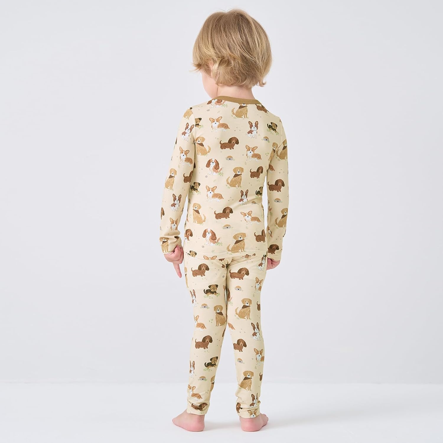 pureborn Baby Viscose From Bamboo Pajamas Set Pjs - Kids Toddler Girl Snug Fit Viscose Sleepwear 2pcs 18M-8Y