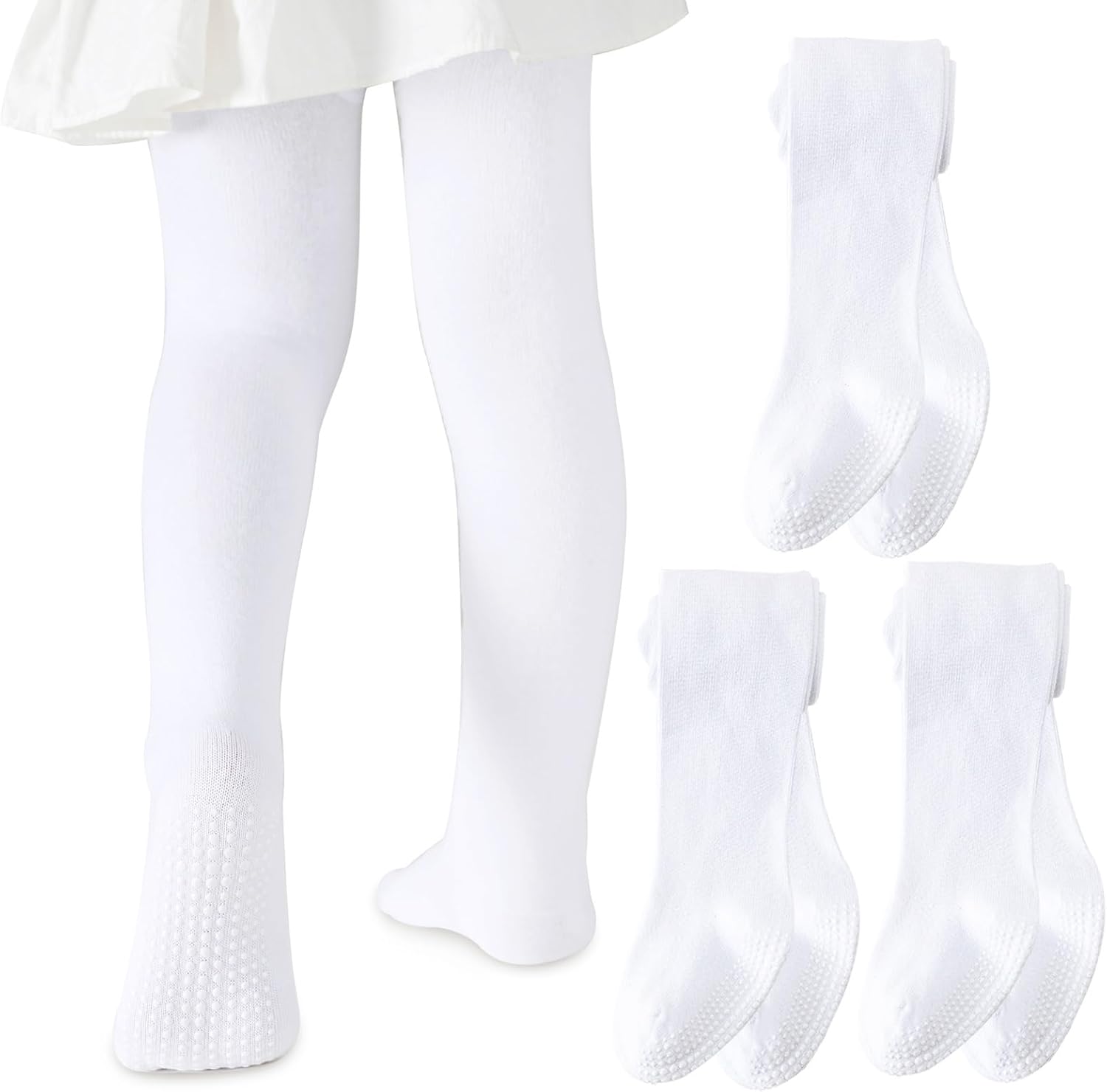 Mini angel Baby Tights Non Slip Baby Girl Tights Seamless Cotton Pantyhose Toddler Stockings Winter Warm Leggings Non-Skid