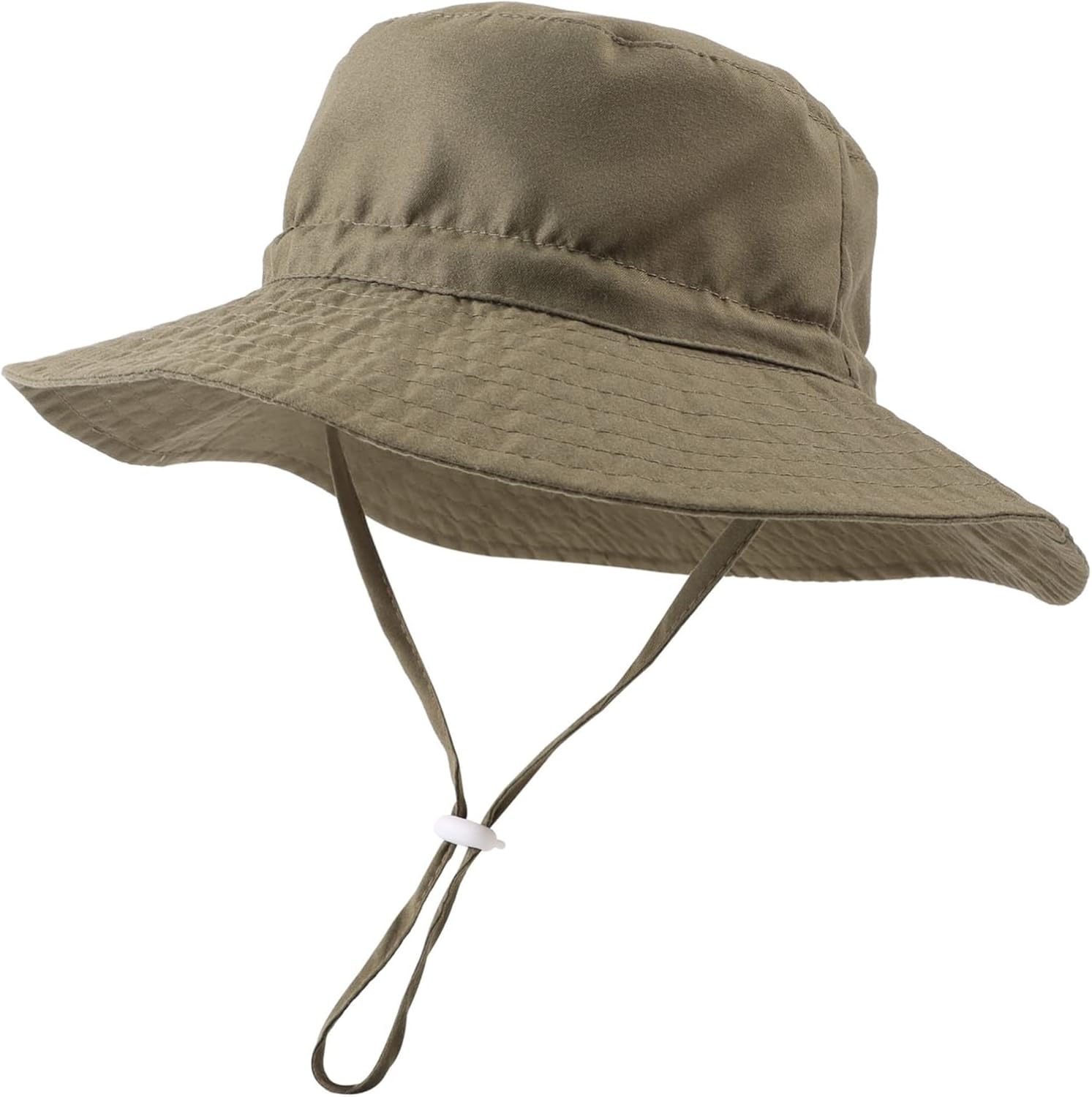 Peecabe Summer Baby Sun Hat for Boys Girls UPF 50+ Wide Brim Toddle Bucket Hat Adjustable Baby Beach Cap 0-8 Years