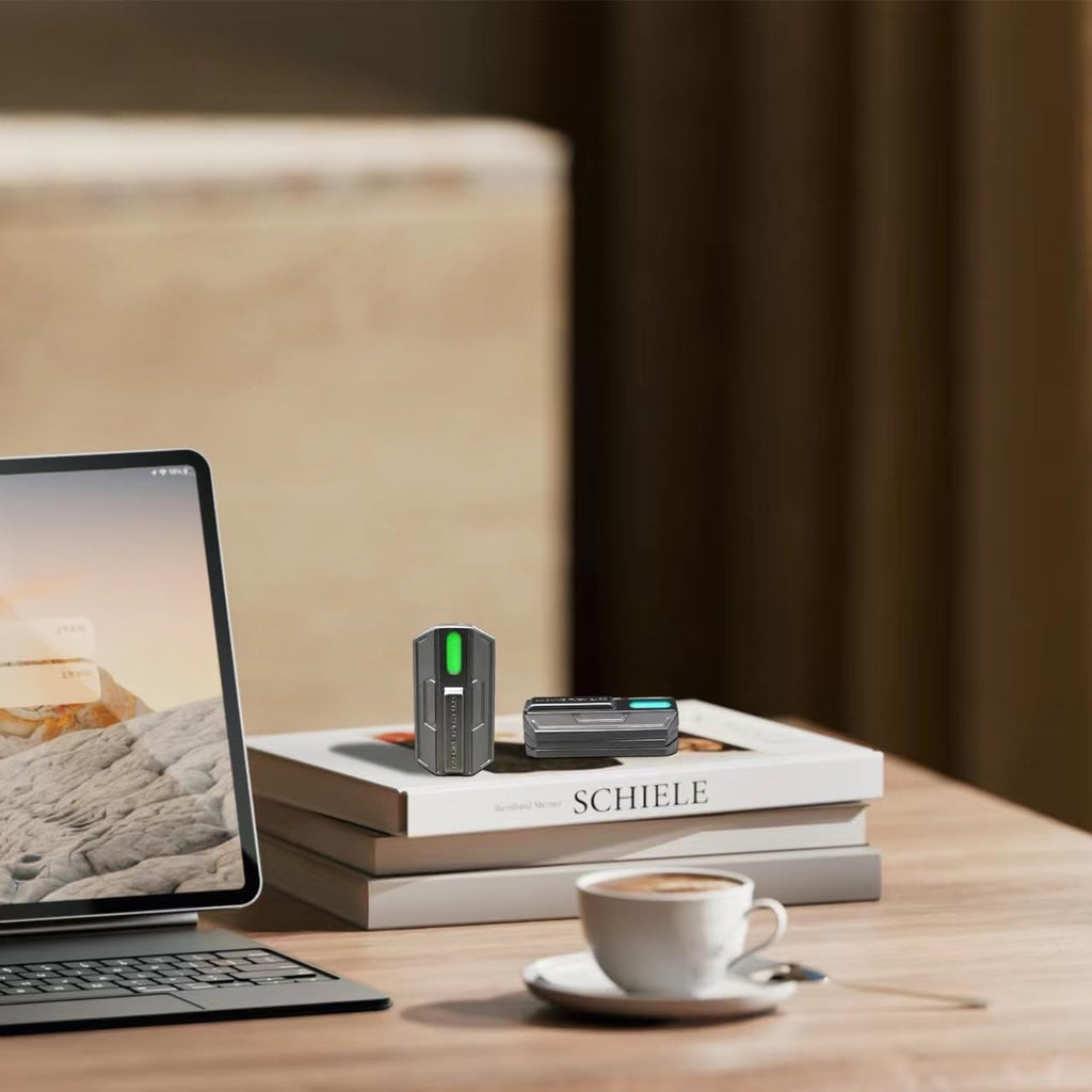 Fidget Slider Mecha Push Card Glow in The Dark Metal Magnetic Haptic Fidget Toys Adults, 3 Layer Push Card for Stress Relief (Green Light)