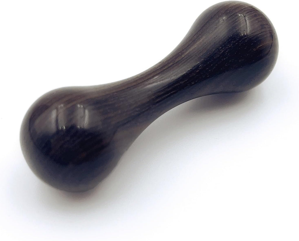 Knucklebone Wooden Bone Toys, Finger Skill Toys, Portable EDC Desktop Fidget Toys, Leisure Toys Suitable for Many Scenes (Ebony)