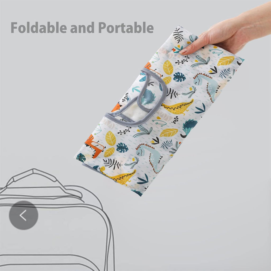 5 Pack Long Sleeve Bib,Baby Toddler Waterproof Sleeved Bib for 6-30 Months Reusable with Catch-all Pocket