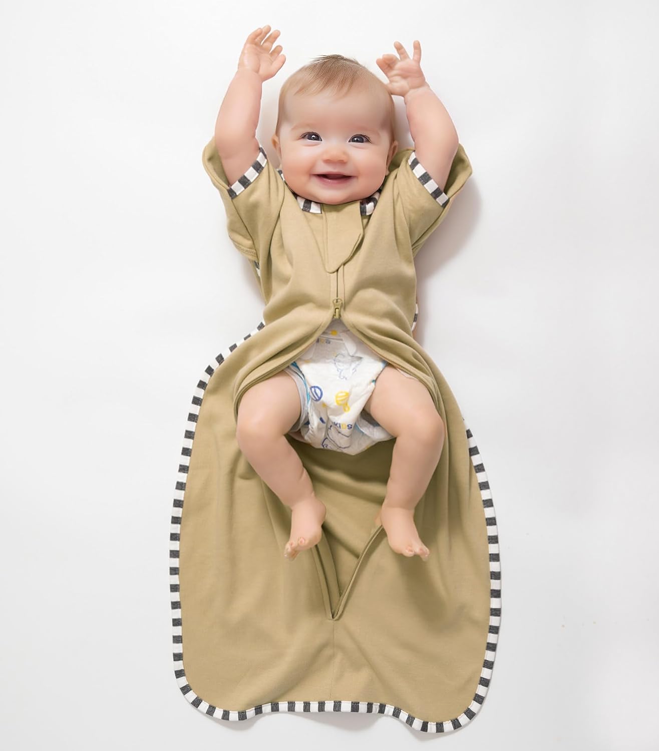 2-Pack Baby Transition Swaddle Set, Breathable Infant Sleep Sack, Soft Swaddling Sack for Boy Girl