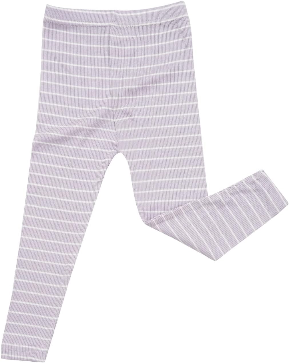 AVAUMA Stripe Pattern Baby Boys Girls Pajama Set Kids Toddler Snug fit Ribbed Sleepwear pjs for Daily Life Style