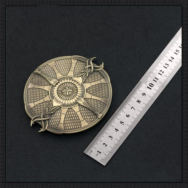 Superbuybox God of War Ragnarök Kratos Guardian Shield Action Figures Game Toys Collection Keychain Gift Desk Decoration Backpack Pendant Gift