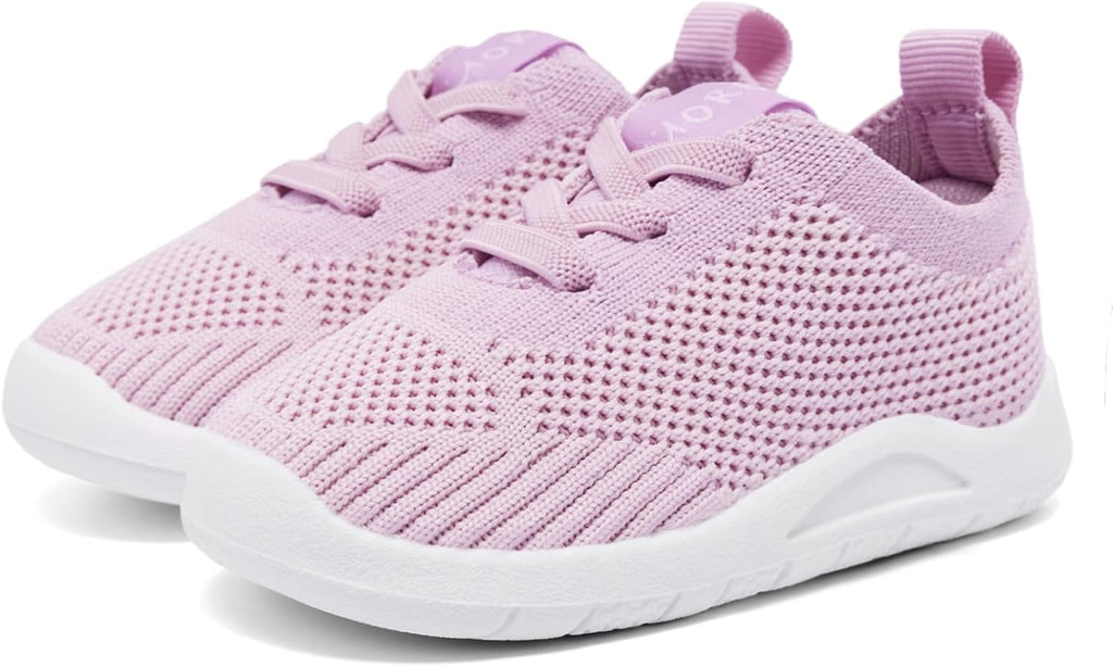 MORENDL Toddler Shoes Baby Walking Sock Shoes Infant Sneakers 0-4 Years Boy Girl Barefoot Tennis Shoe Non-Slip Brethable