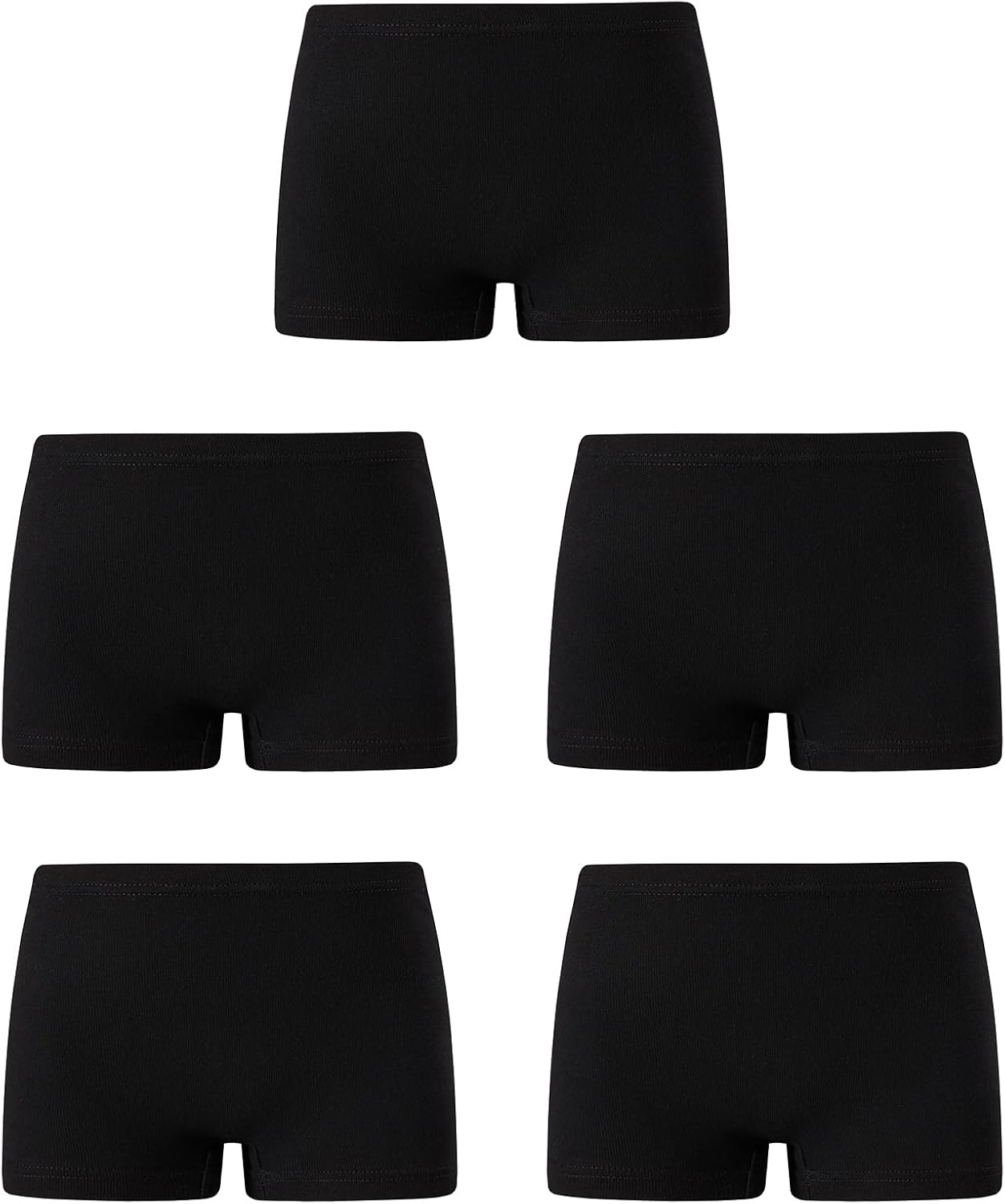 KikizYe Little Girls Boyshort Panties Big Kids Soft Cotton Underwear