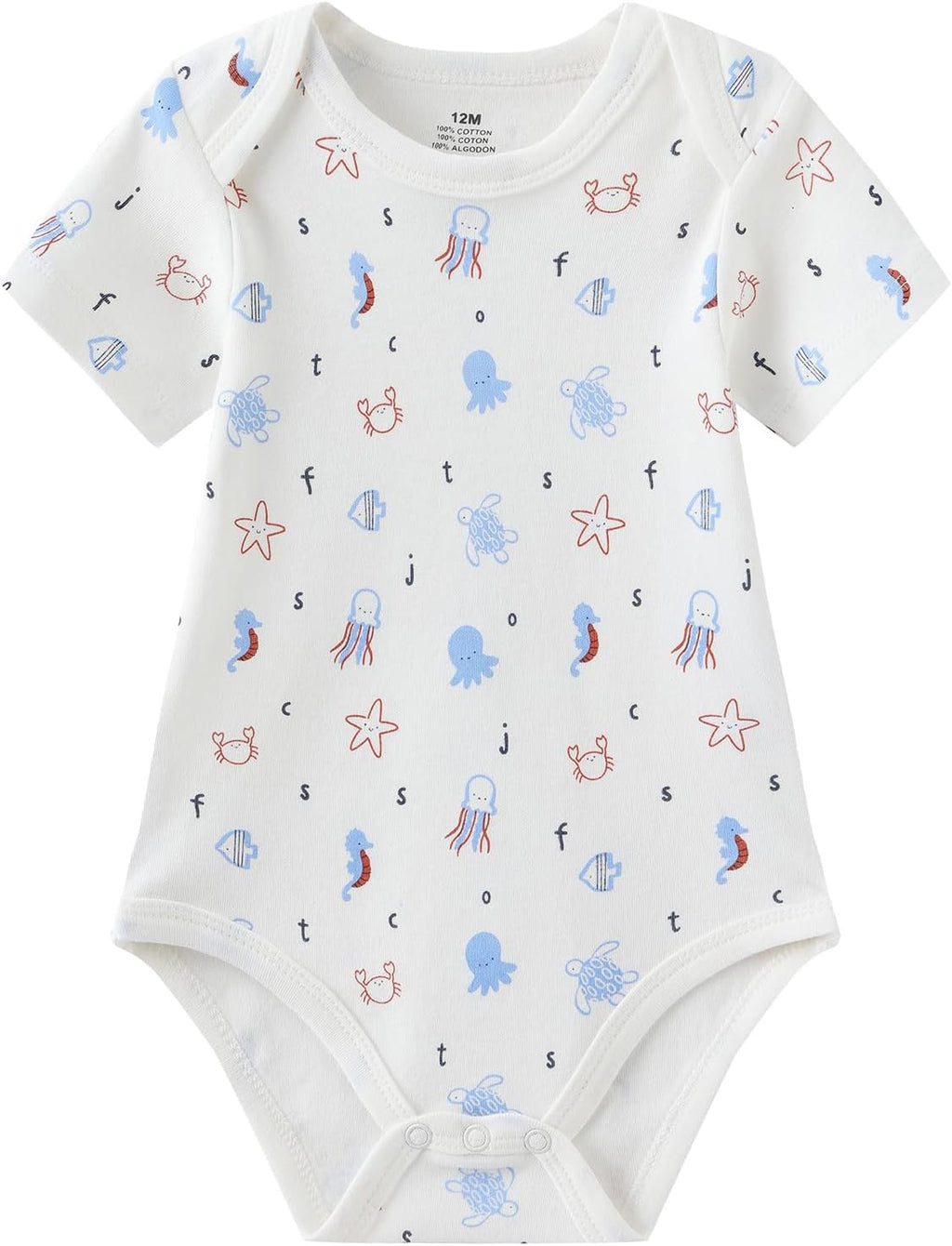 Baby Bodysuit and Pant Set 10-pcs Cotton Soft Newborn Boy Girl Clothes Outfits