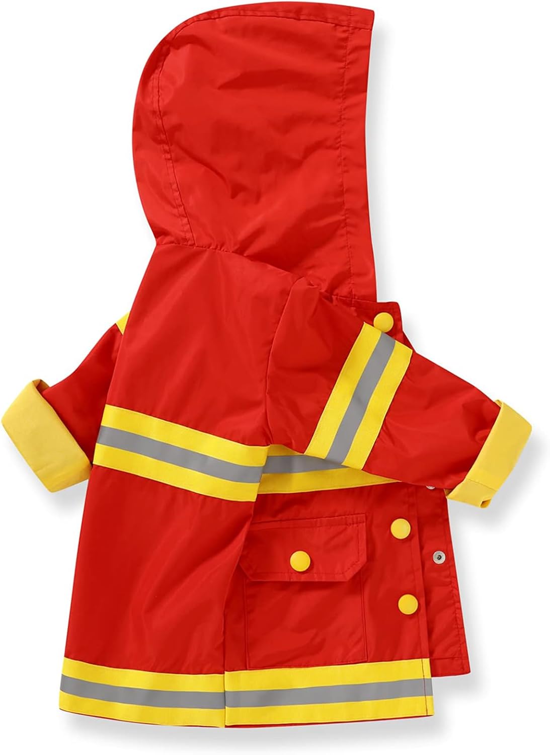 Toddler Baby Boy Girl Duck Rain Jacket Cute Cartoon Yellow Raincoat Hoodie Kids Coat Fall Winter School Outfit