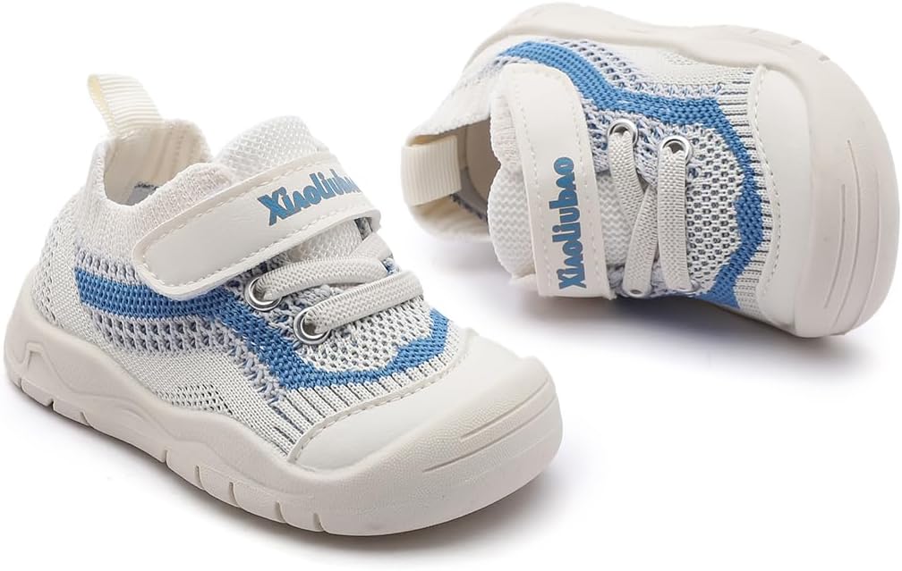 LIZISHU Baby Shoes Infant Boys Girls Knitted Mesh First Walking Shoes Breathable Non-Slip Toddler Sneakers for 6-24months