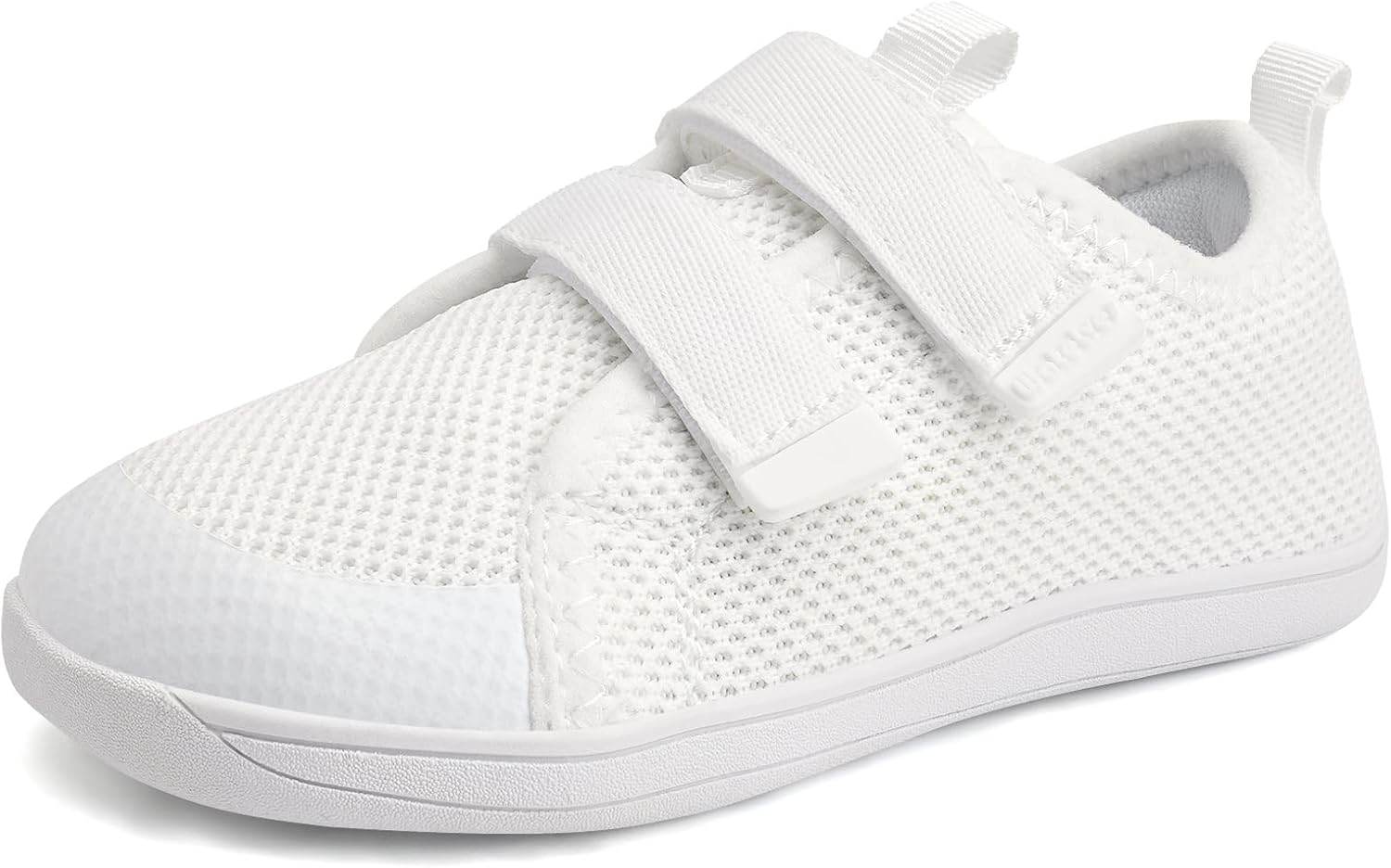 WateLves Toddler Little Kids Wide Barefoot Shoes The First Walking Shoes Girls Boys Breathable Zero Drop Minimalist Sneakers with Wide Toe Box Natural to Grow