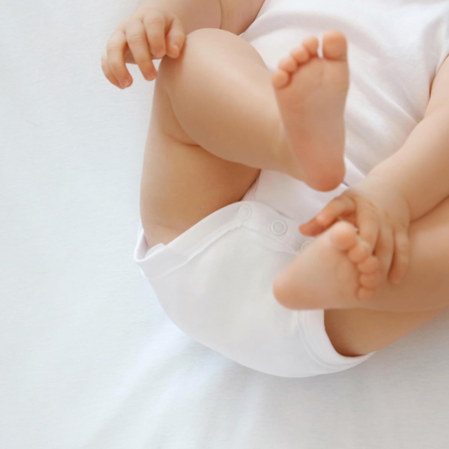 HonestBaby unisex-baby 10-pack Short Sleeve Bodysuits One-piece 100% Organic Cotton for Infant Baby Boys, Girls