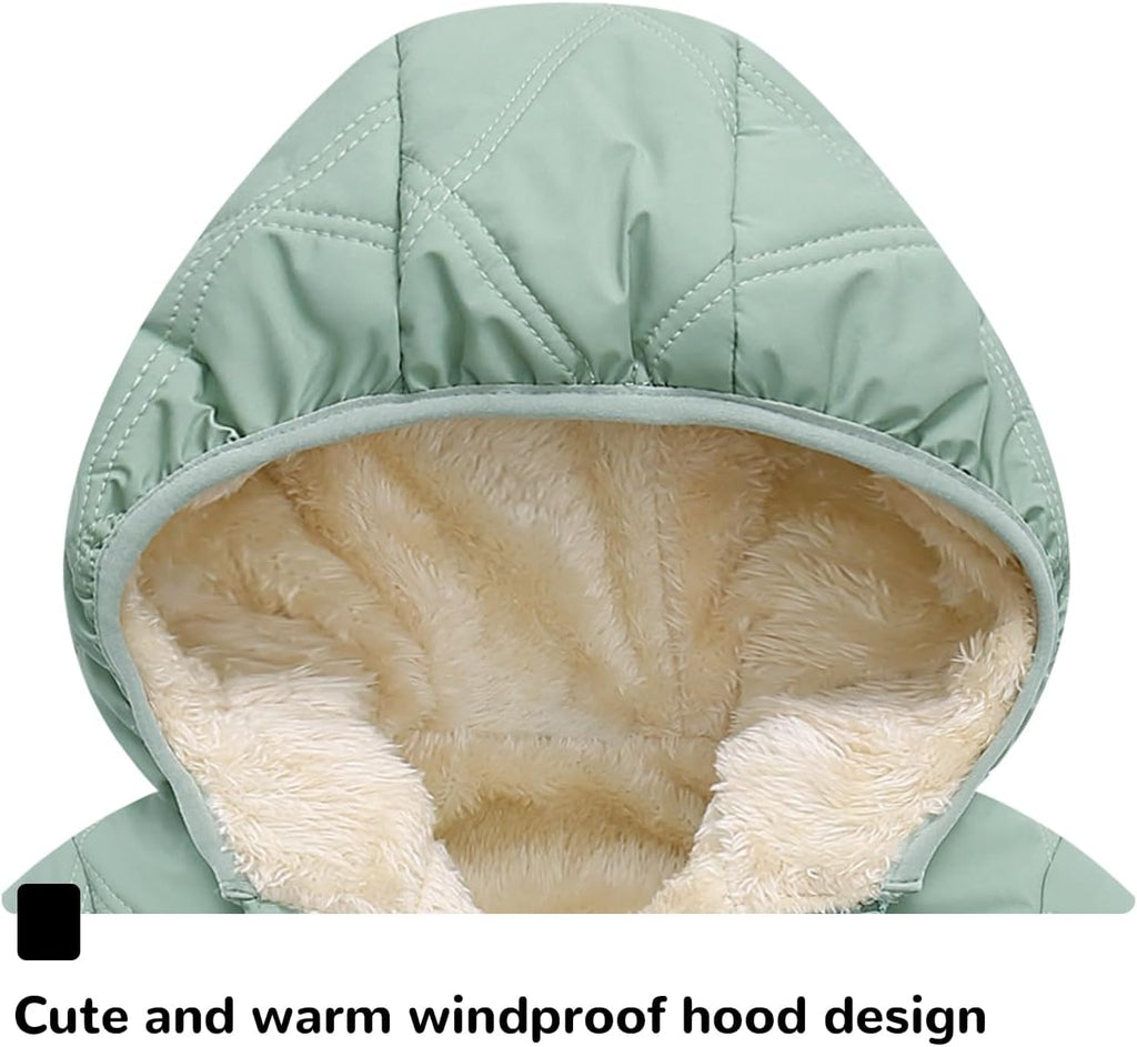 Baby girls winter coats toddler outerwear snow jackets infant boys warm clothes