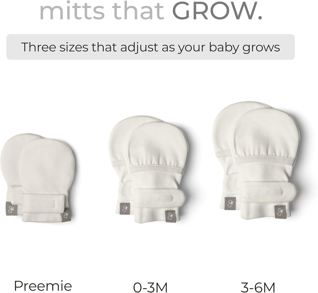 goumikids Viscose Made from Bamboo Cotton Anti-Scratch Soft Stay-On Mitts