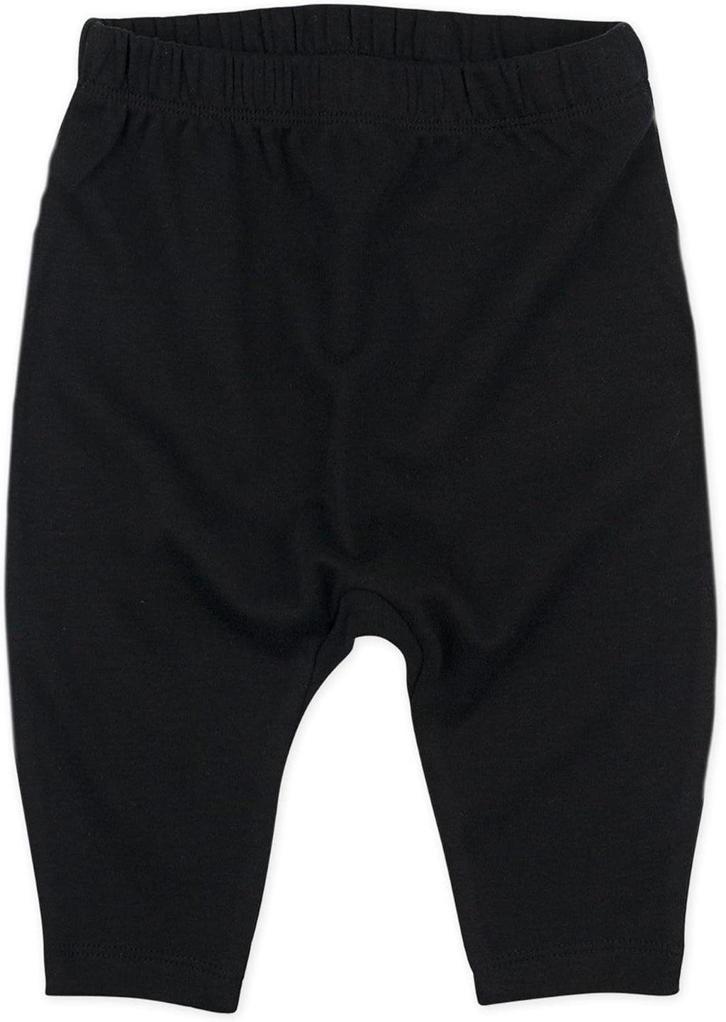 HonestBaby Multipack Harem Pants Roomy Fit Pull on Bottoms 100% Organic Cotton for Infant Baby Boys, Girls, Unisex