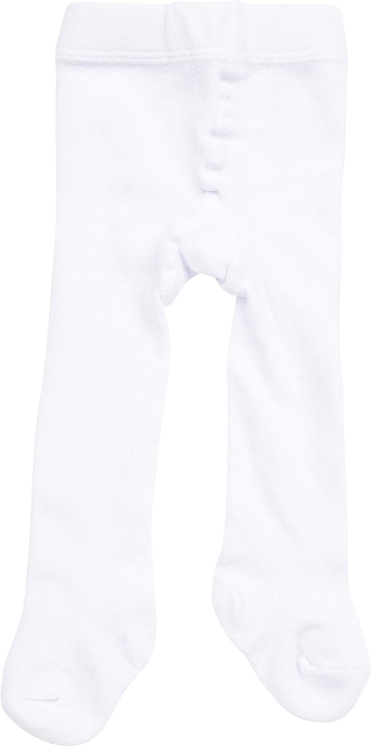 Silky Toes Luxurious Cotton Tights for Baby Girls 1 Pk Cable Knit Winter Footed Leggings