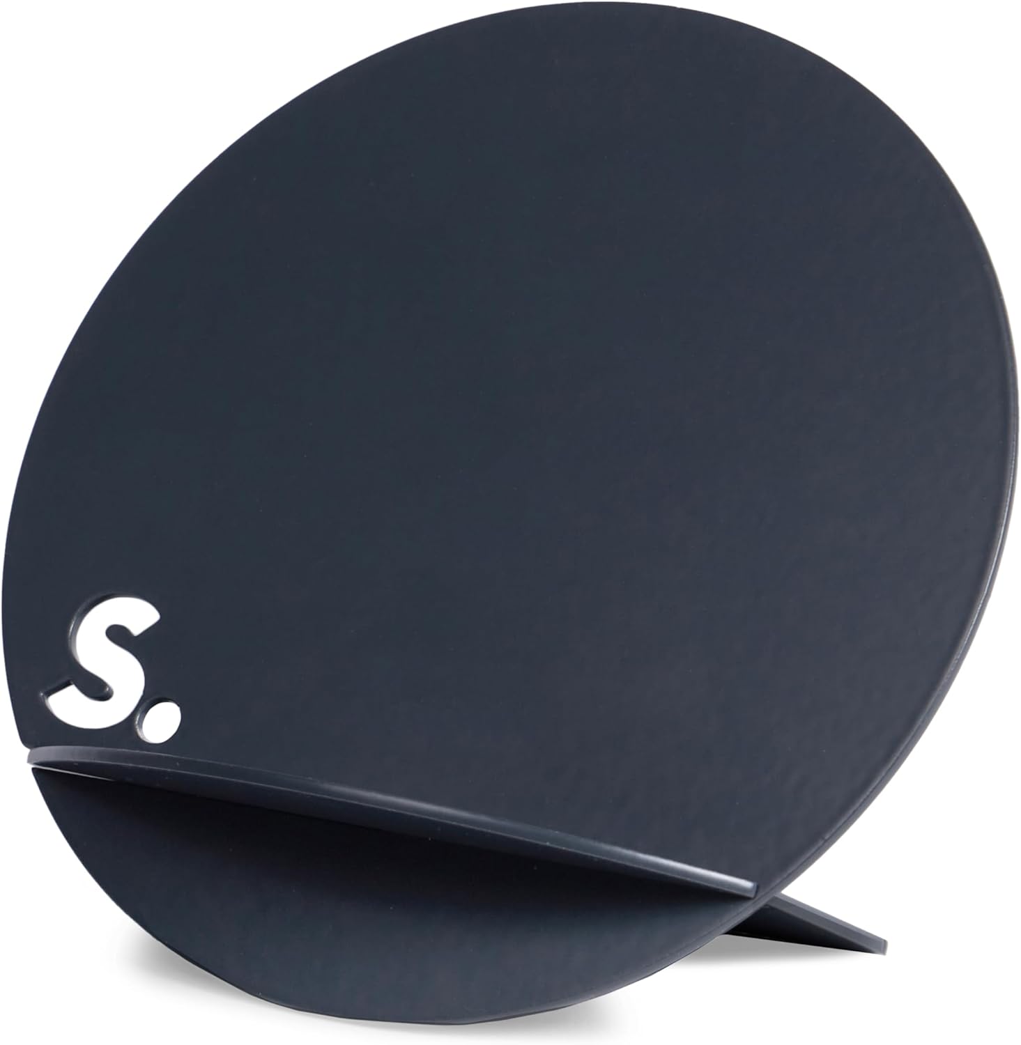 Speks Show Off Stand - Double Sided, Powder Coated Steel Magnetic Display Board - Grey - Magnets Sold Separately