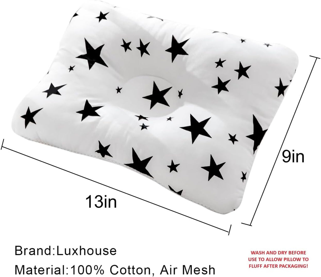 Unisex Pillow 13x9x2, Hypoallergenic Airmesh Breathable Cool 100% Cotton, Control Sweat, Ideal for Travel, Small, Car, Travel, MultiFunctual Small Decor Pillows