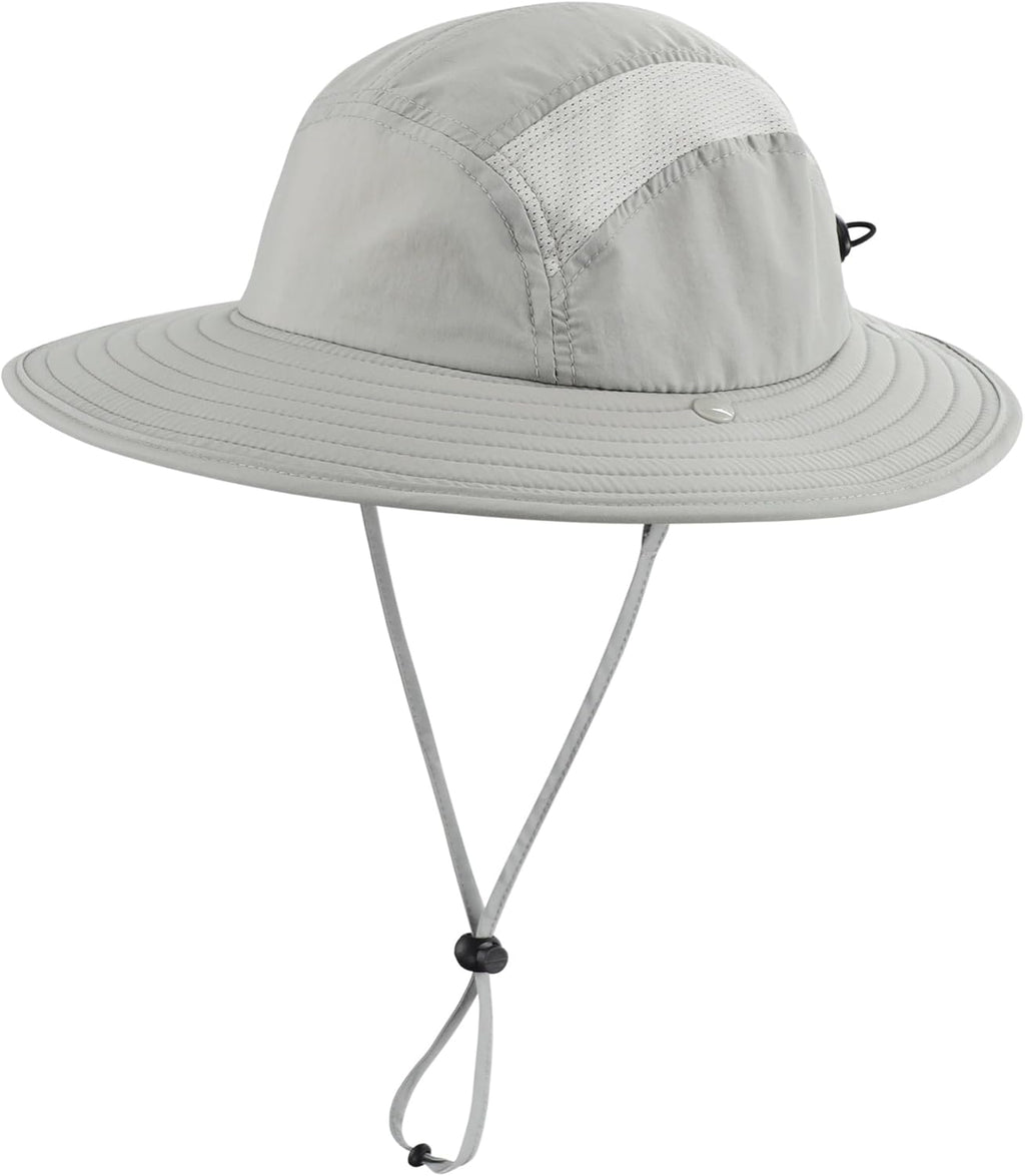Home Prefer UPF 50+ Boys Sun Hat with Neck Flap Wide Brim Summer Beach Bucket Hat for Boys Girls Toddler Kids Safari Hat