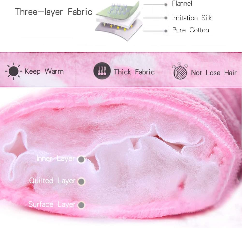 XIFAMNIY Baby Newborn Jumpsuit Footie Hooded Thicken Winter Bunting Outwear Snowsuit Pajamas for Girls Boys…