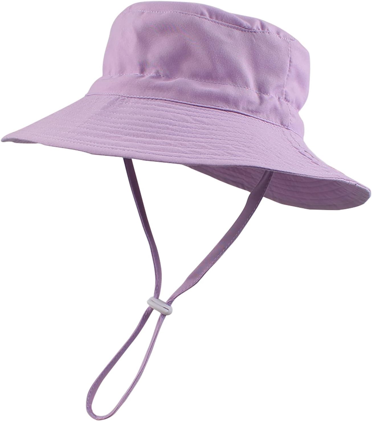 Peecabe Summer Baby Sun Hat for Boys Girls UPF 50+ Wide Brim Toddle Bucket Hat Adjustable Baby Beach Cap 0-8 Years