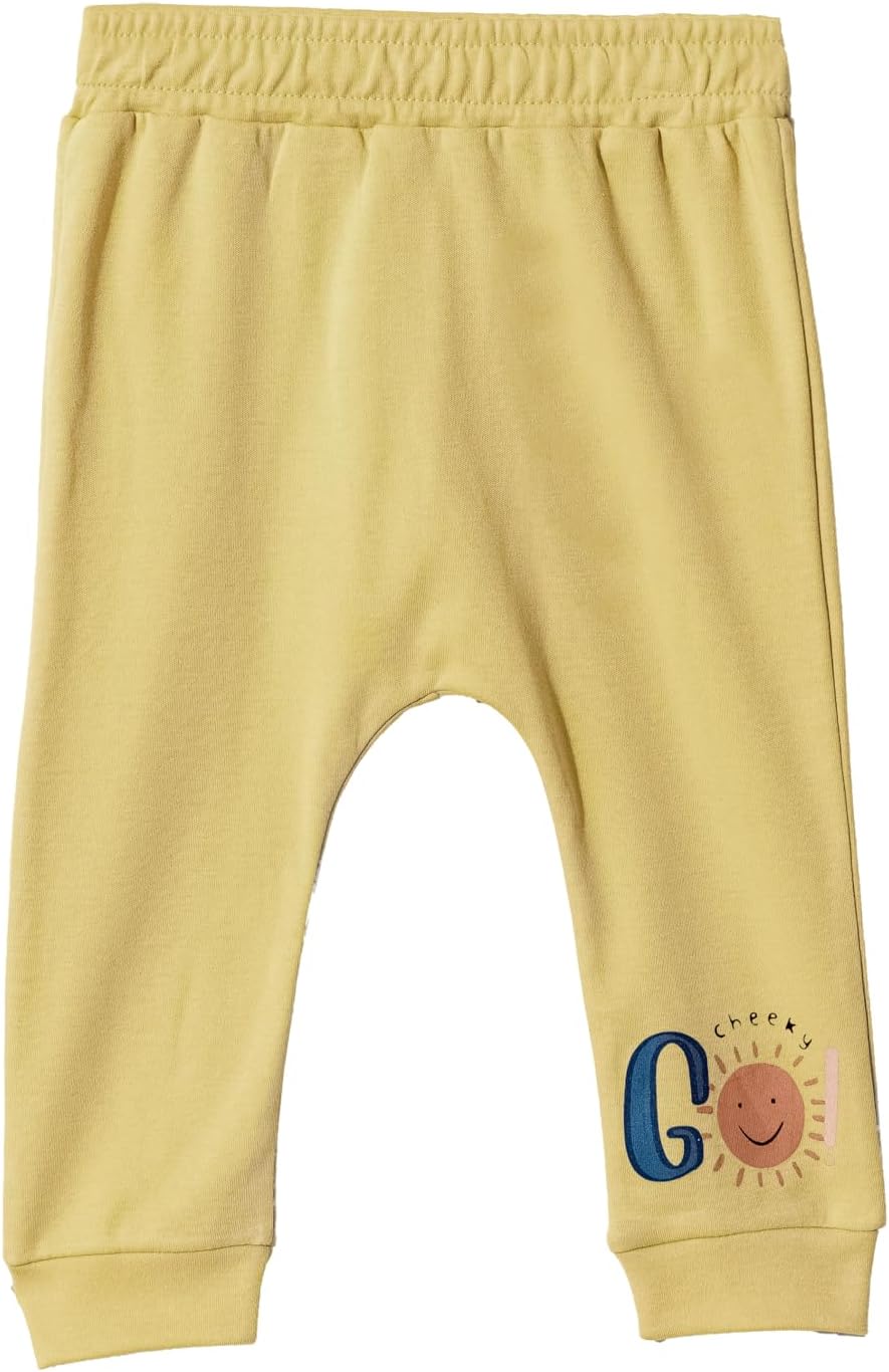 Toddler and Baby Unisex Pants 2-Pack -Baby Pants 0-3 Months to 18-24 Months Baby Cotton Sweatpants Jogger Boy Girl