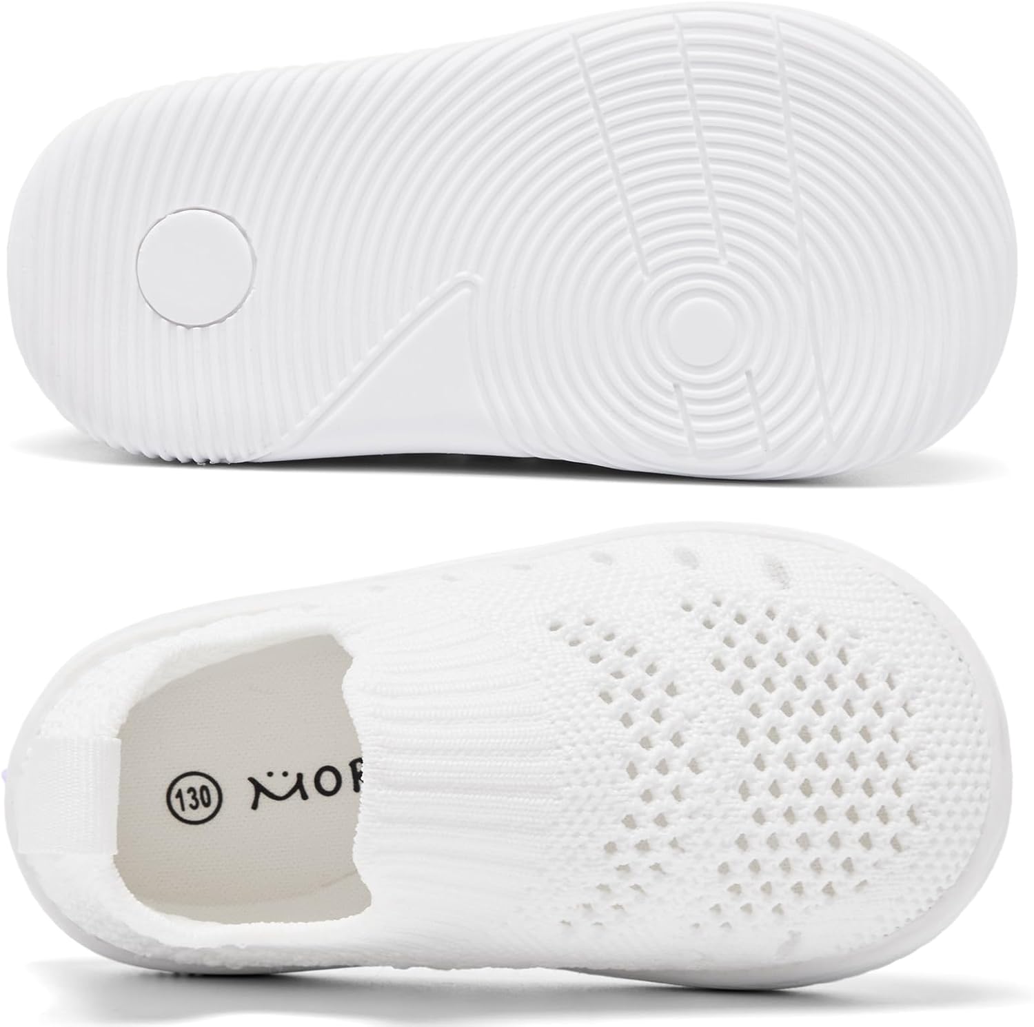 MORENDL Baby Toddler Walking Socks Non-Slip Breathable Unisex Casual Sneakers