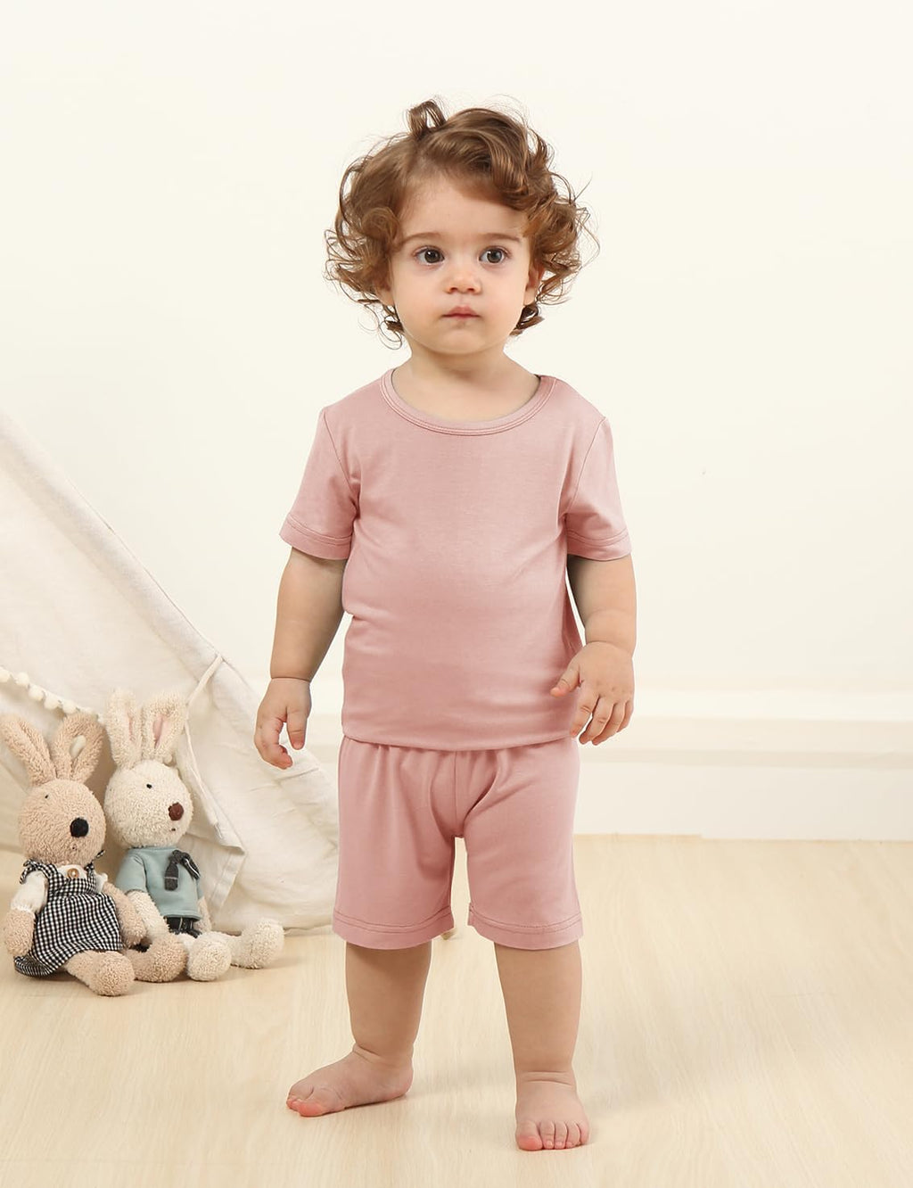 Jimonda Baby Boys Girls Pajama Sets Toddler Sleepwear Cool Jammies 2pcs Viscose from Bamboo PJs 18M-8Y