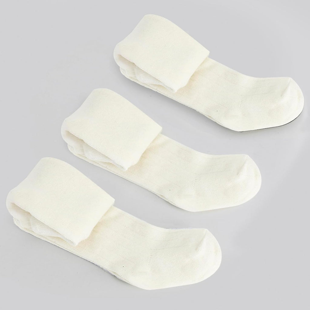 bistyle Baby Girls Tights Thick Leggings Soft | Warm Organic Cotton Stockings Pantyhose | Newborn Infant Toddler 3 Pack