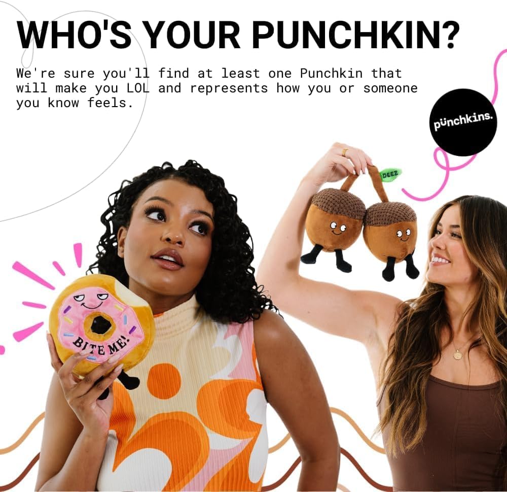 Pizza Dat Plushie, Funny Meme Gag Gift, Comical Plush Collectible, Stocking Stuffer Present, Great for Emotional Support, Fun Desk Accessory, Weighted Base for Display