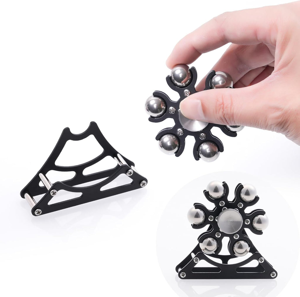 Desk-Fidget-Toys Ferris-Wheels-Spinner: Metal Kinetic-Fidget-Spinner 4mins, EDC-Toy Cool-Gadgets for School Office Christmas, ADHD Tools Gift Cool-Stuff Stress Relief Gift for Kid Children Teen Adult