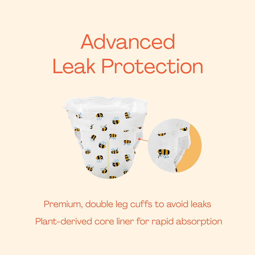 Hello Bello Premium Diapers Size 3 (14-24 lbs) Get in The Groove Designs, 25ct Jumbo Pack