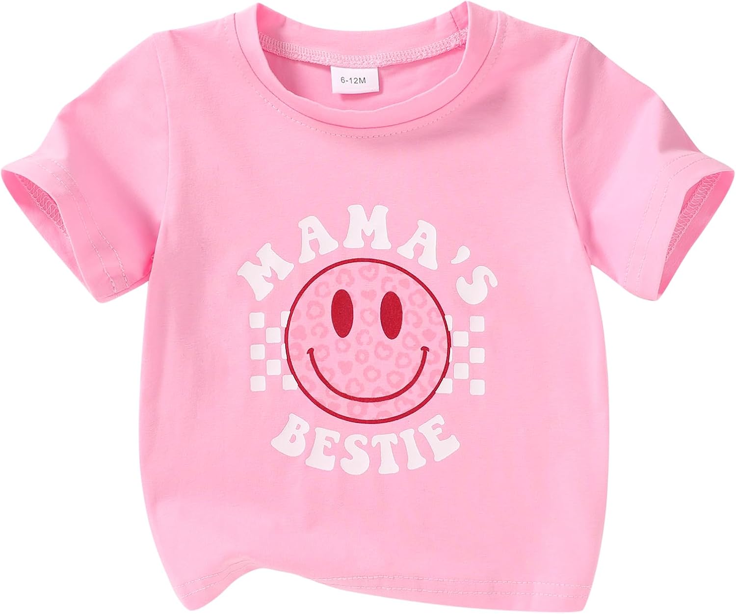 Happy Town Toddler Clothes Baby Boy Girl Smiley Face Shirt Short Sleeve T-Shirt Tee Summer Tops Outfits