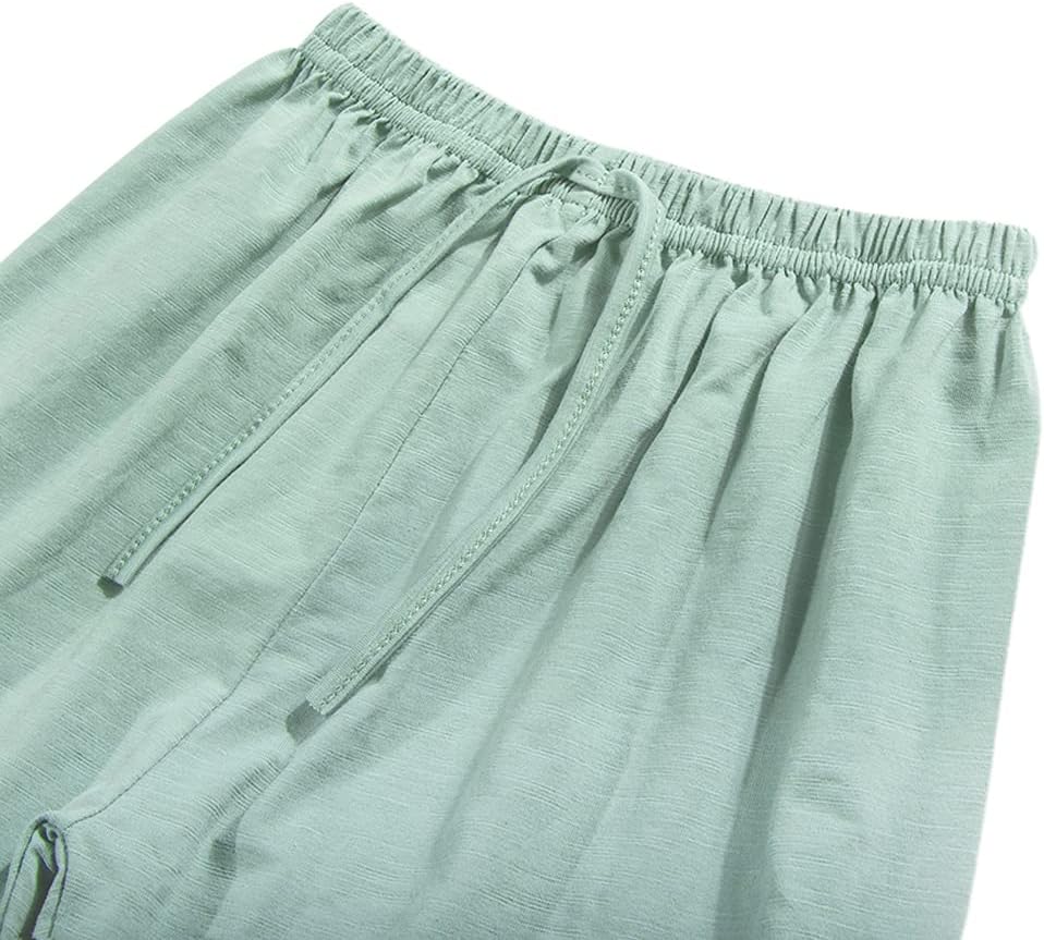 PAUBOLI Baby Long Bloomers Soft Cotton Harem Pants for Boys Girls 12M-7T