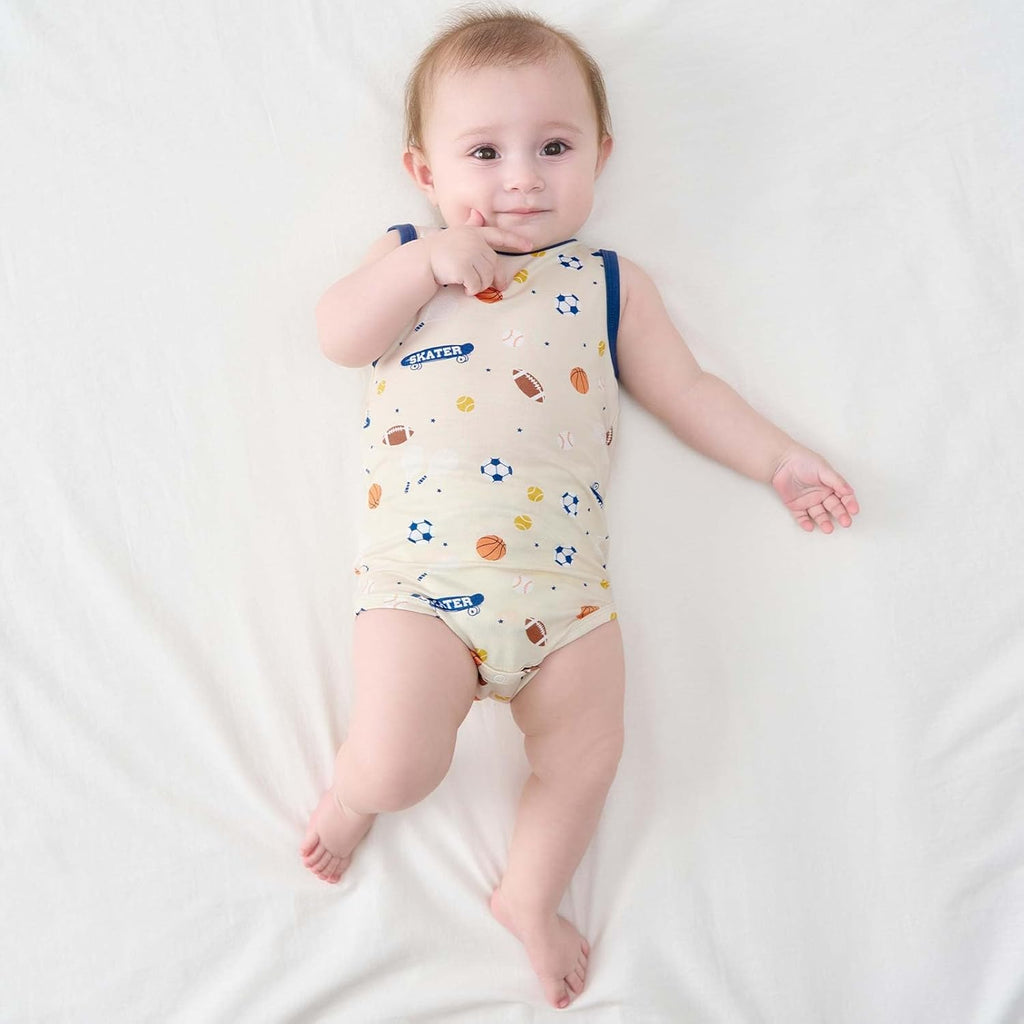 pureborn Baby Boys Girls Bodysuit Super Soft Cotton Romper 0-24 Months