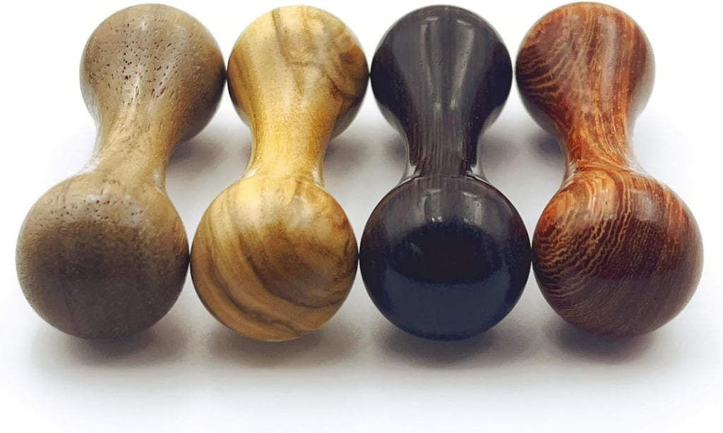 Knucklebone Wooden Bone Toys, Finger Skill Toys, Portable EDC Desktop Fidget Toys, Leisure Toys Suitable for Many Scenes (Ebony)