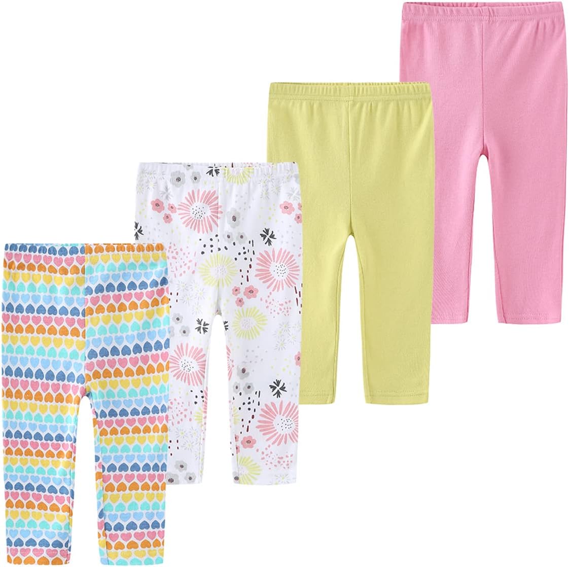 Newborn Layette Gift Set Bodysuits Pants for Baby Girl and Boy 24 Piece 100% Cotton Essentials and Accessories