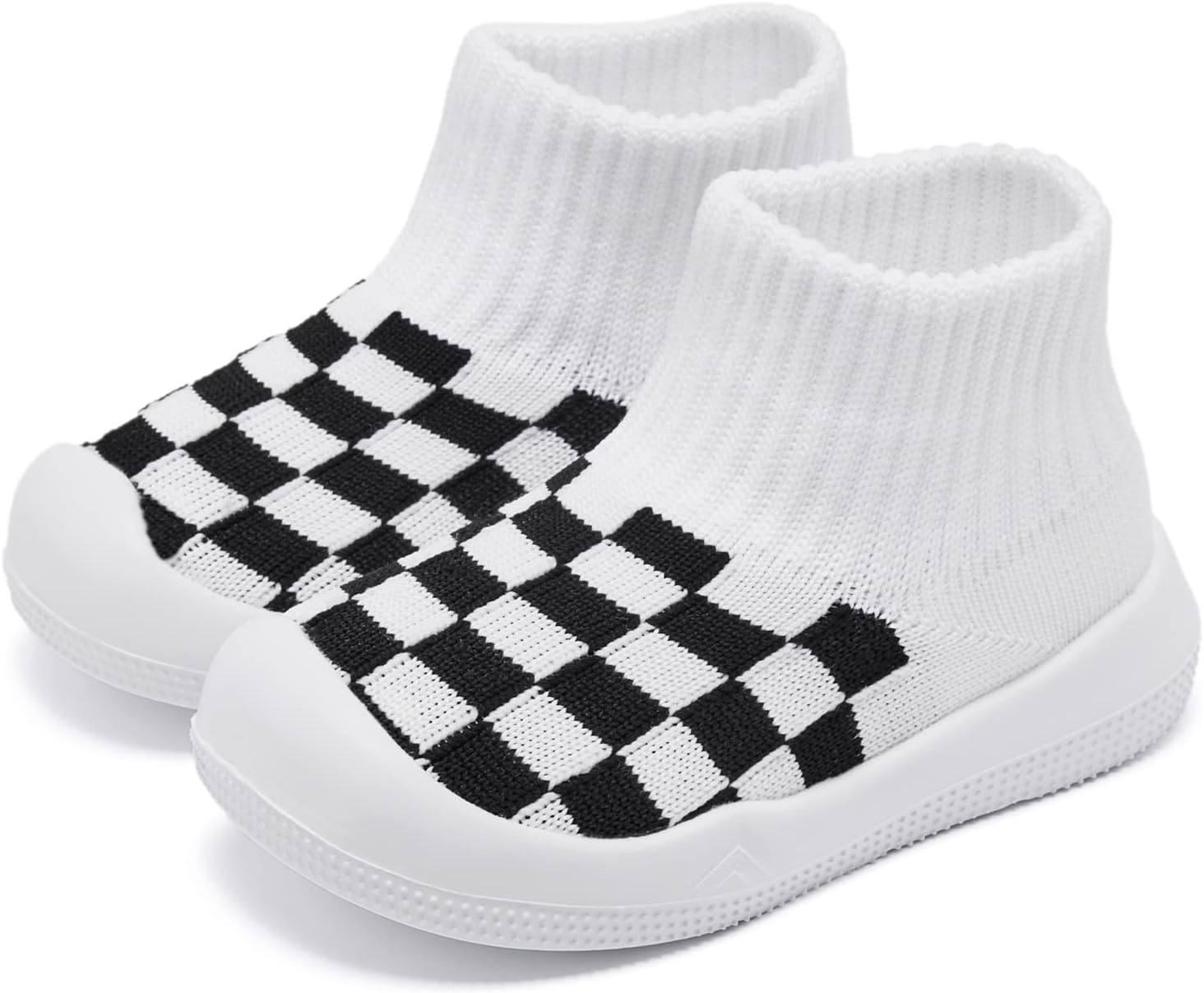 Eashi Baby Boy Girl Non-Skid Indoor Infant Walking Shoes Breathable Warm Elastic Sock Shoes with Memory Sole Protect Toes Outdoor Sneakers