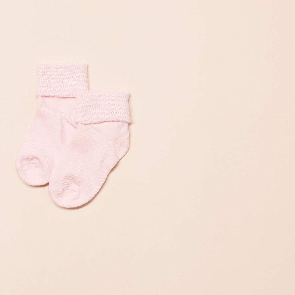 Amazon Essentials Baby Socks, Unisex, Turn Cuff, 6 Pairs