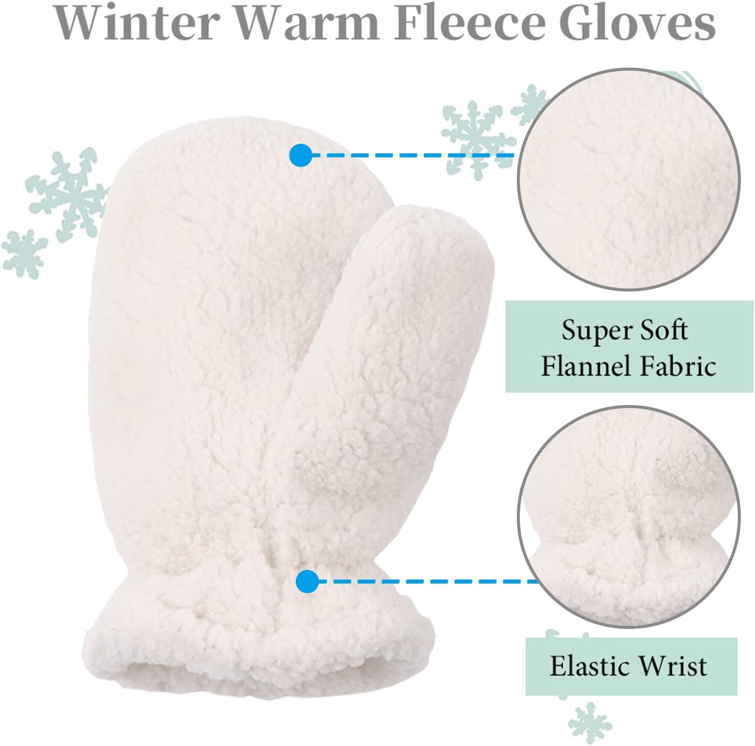 Zsedrut Baby Boys Winter Glove Warm Toddler Infant Girls Mittens Fleece Lined Gloves 1-7 Years