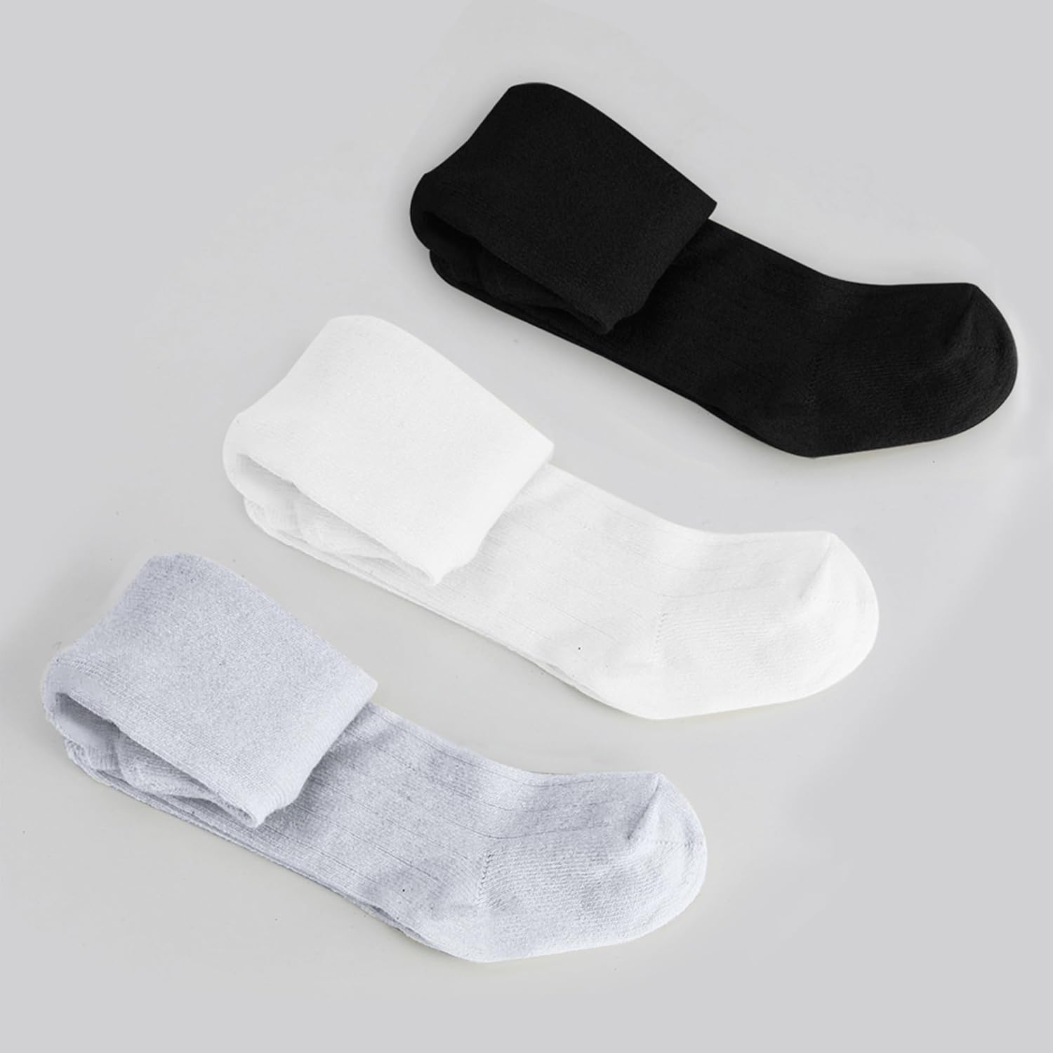 bistyle Baby Girls Tights Thick Leggings Soft | Warm Organic Cotton Stockings Pantyhose | Newborn Infant Toddler 3 Pack