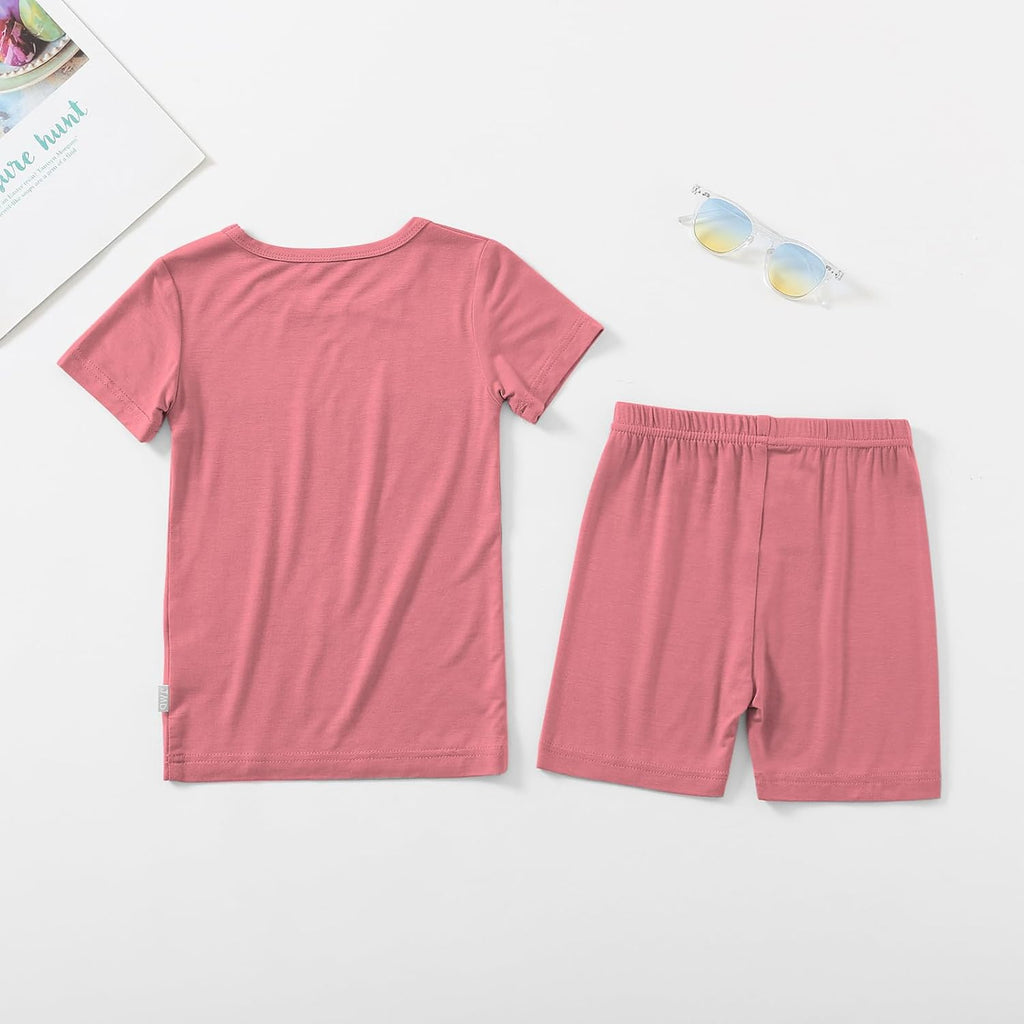 Jimonda Baby Boys Girls Pajama Sets Toddler Sleepwear Cool Jammies 2pcs Viscose from Bamboo PJs 18M-8Y