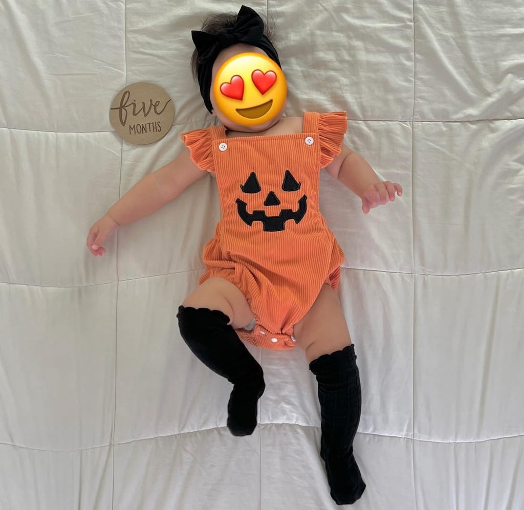 Zando Baby Knee High Socks - Infant to Toddler, Cotton Ruffle Socks, Warm Girls & Boys Long Stockings, 3-6 Pairs