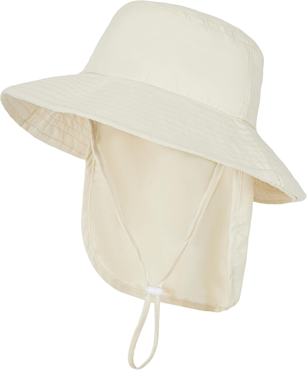 Baby Sun Hat Toddler Bucket Hats with Removable Neck Flap for Boys Girls Kids with Wide Brim Summer Beach UPF 50+