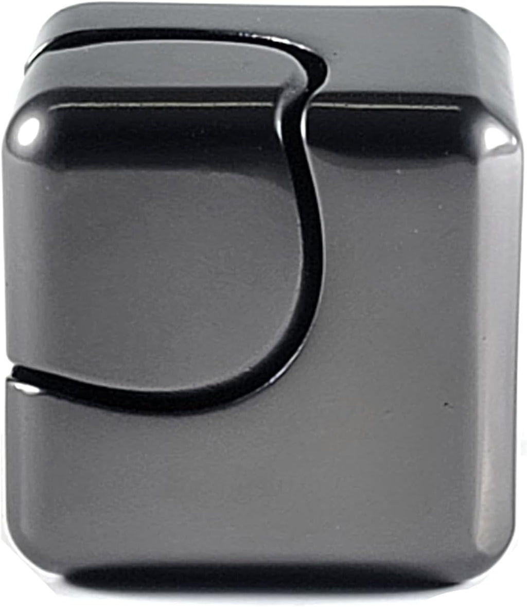 Cube Spinner Fidget Spinning Toy– Helps with Anxiety, ADHD, Autism, Stress & Focus– Desktop EDC Fidgets Spinner Aluminum Alloy Build for Kids & Adults. Grey