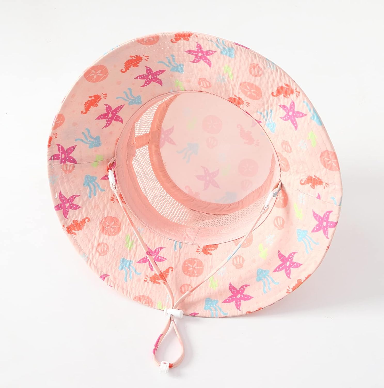 Home Prefer UPF50+ Wide Brim Sun Hat Boys Girls Sun Protection Hat Zoo Beach Swim Safari Bucket Hat for Baby Toddler Kid