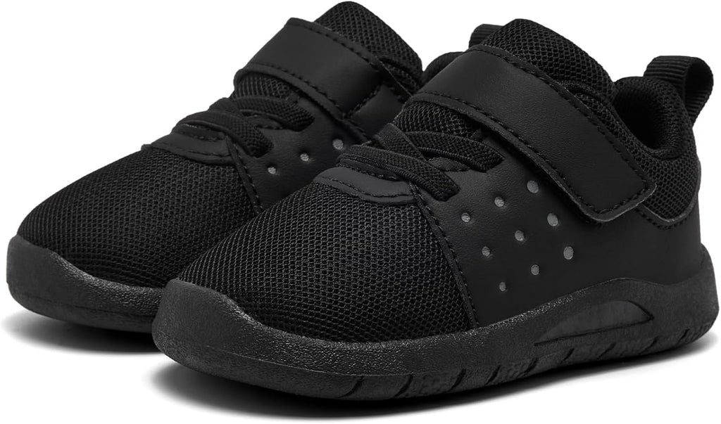 MORENDL Toddler Baby Shoes 0-4 Years Boy Girl Lightweight Breathable Non-Slip Sports Sneakers Running Walking Tennis Barefoot Shoes