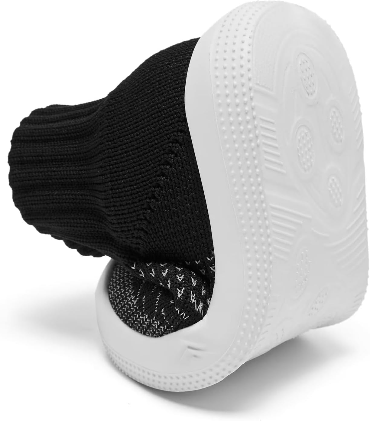 Eashi Baby Boy Girl Non-Skid Indoor Infant Walking Shoes Breathable Warm Elastic Sock Shoes with Memory Sole Protect Toes Outdoor Sneakers